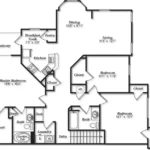 Villas at Cypresswood Apartments floor plan 12
