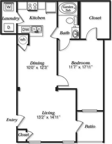 Villas at Cypresswood Apartments floor plan 4