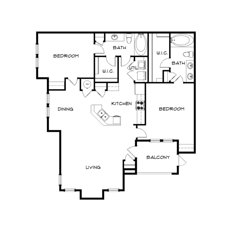Villas at Valley Ranch Houston Apartments FloorPlan 13