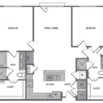 Viridian Design District Floor Plan 6