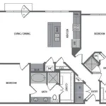 Viridian Design District Floor Plan 7