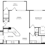 West Creek Apartments Floor Plan 2