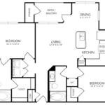 West Creek Apartments Floor Plan 4