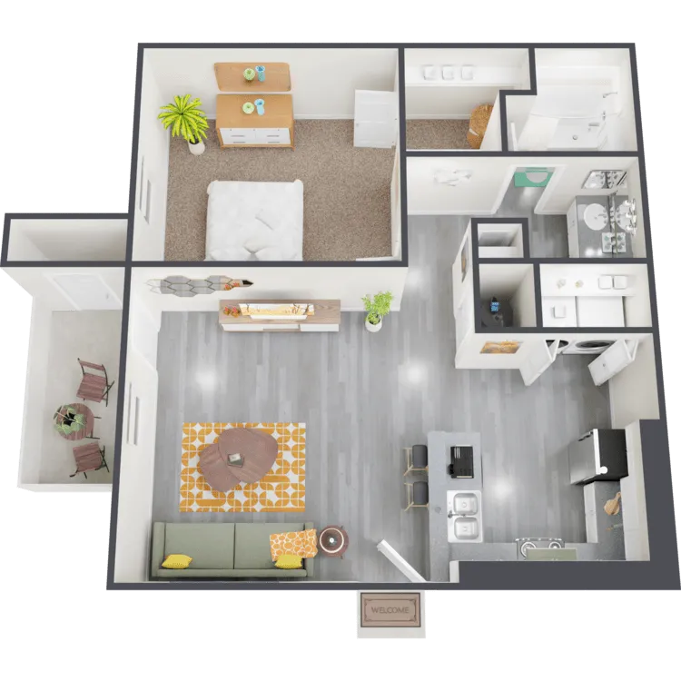 Westchase Forest Houston Apartments FloorPlan 12