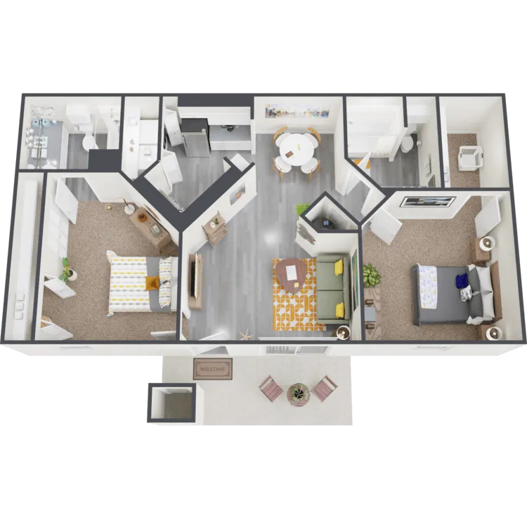 Westchase Forest Houston Apartments FloorPlan 24