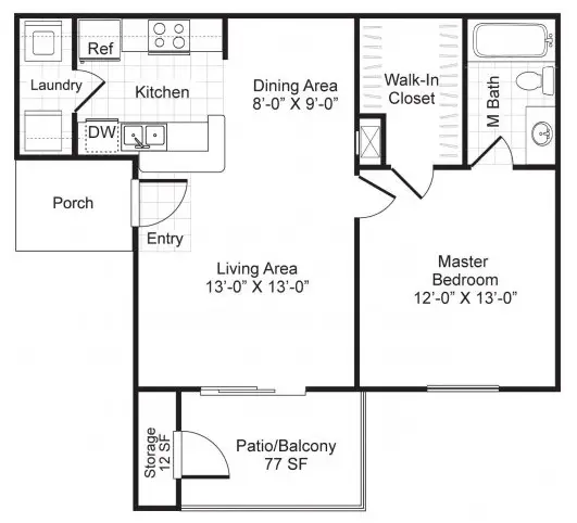 Westmount at London Park Floor Plan 1