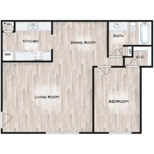 Westwood Park Floor plan 1