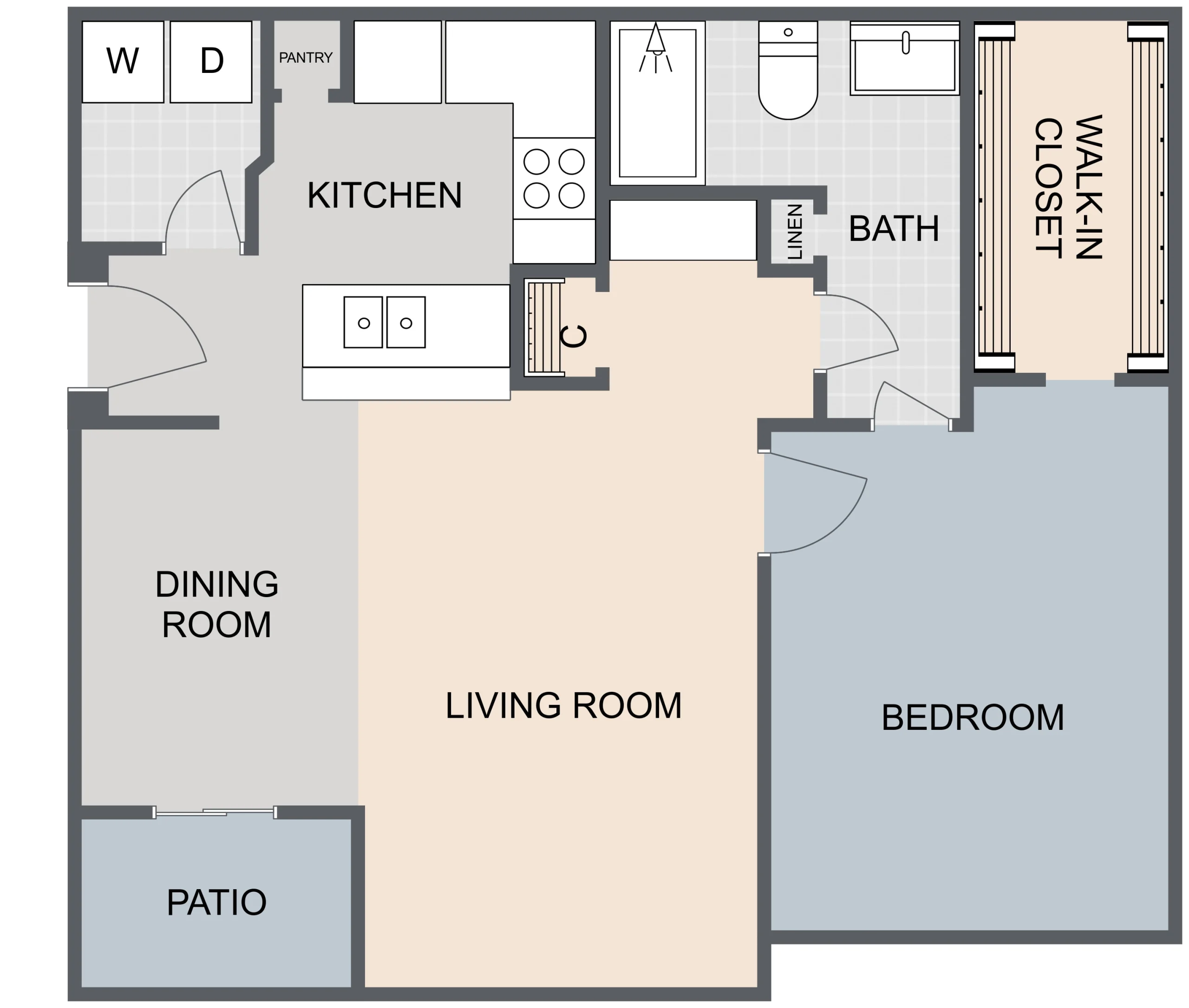 Whispering Pines Ranch Houston Apartments FloorPlan 3