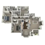 White Oak Apartments Houston Apartments Floor Plan 6