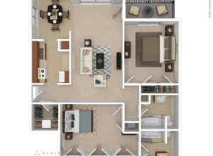 ashton place houston apartment floorplan 5