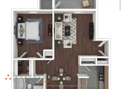 lexington houston apartment floorplan 1