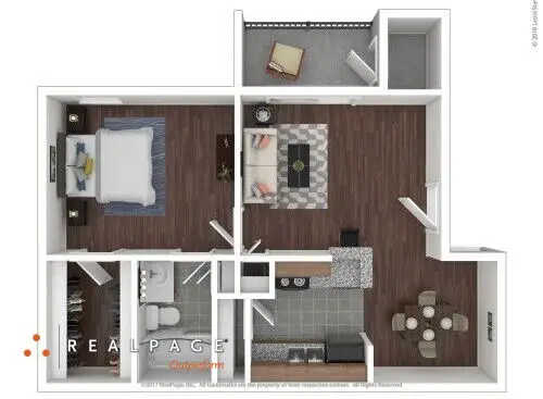lexington houston apartment floorplan 2