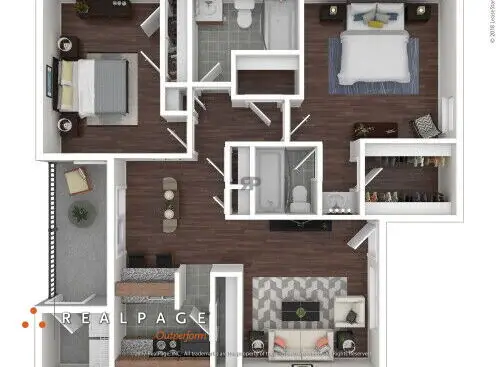 lexington houston apartment floorplan 5