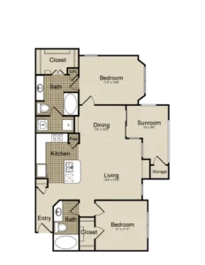 watersedge houston apartment floorplan 11