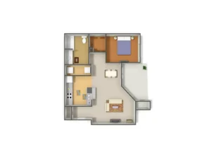 watersedge houston apartment floorplan 4
