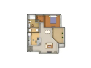 watersedge houston apartment floorplan 5