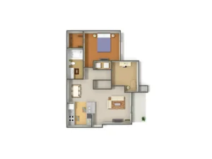 watersedge houston apartment floorplan 6