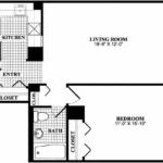 1410 Columbia Apartments FloorPlan 1