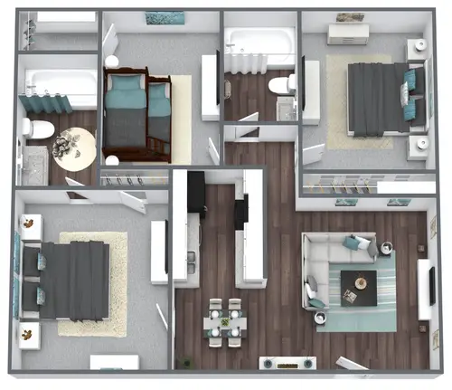 Brittney Place Rise Apartments FloorPlan 6