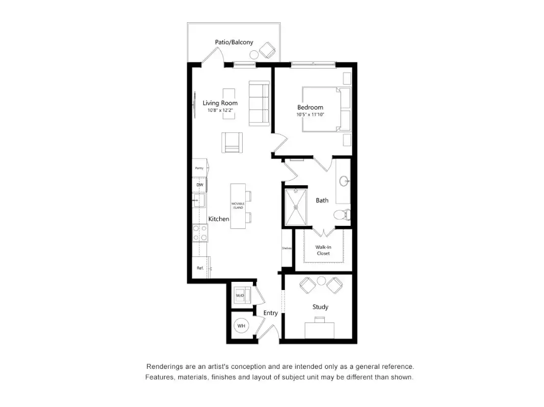 212 Melba Rise Apartments Floorplan 4