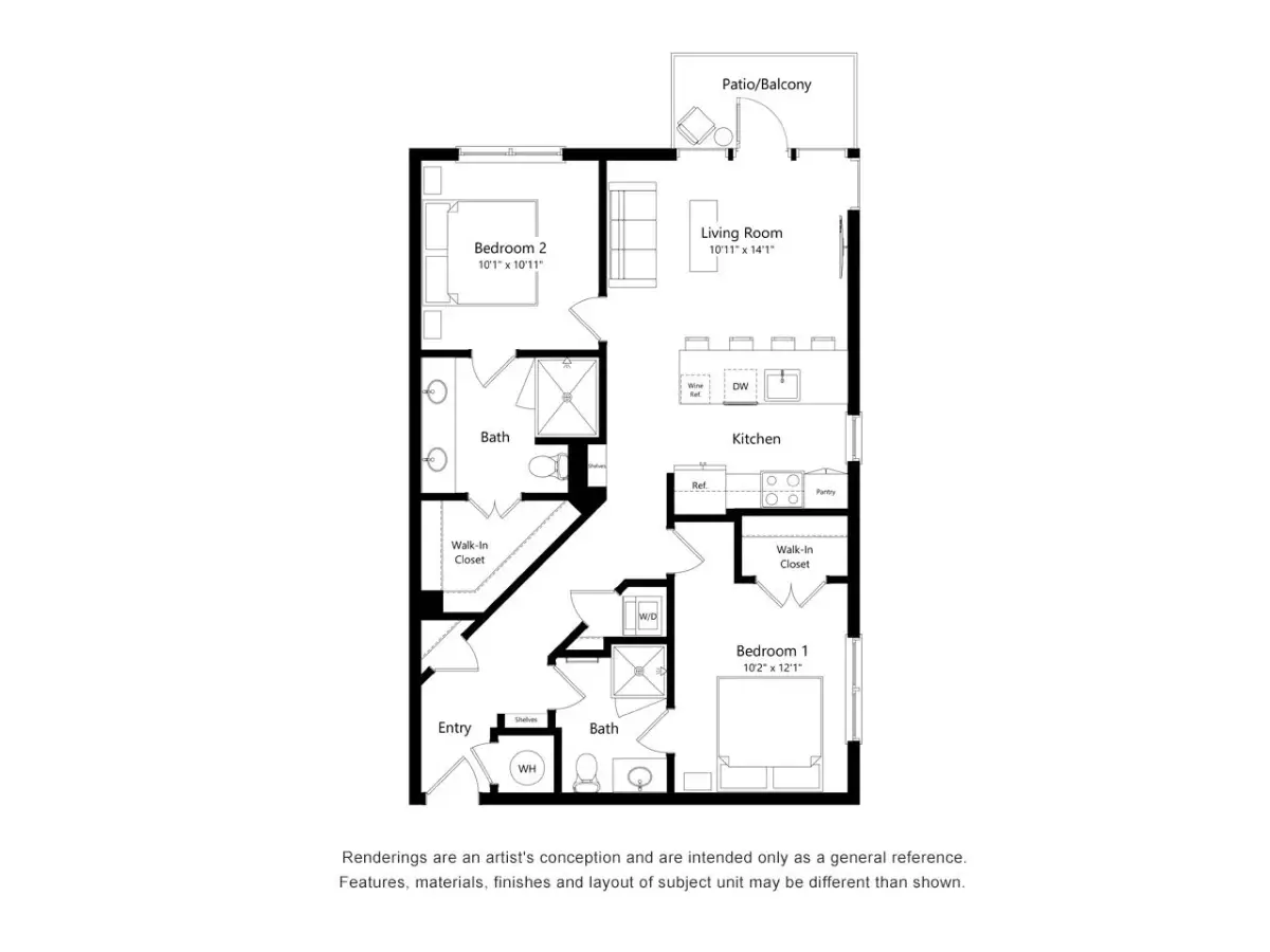 212 Melba Rise Apartments Floorplan 6