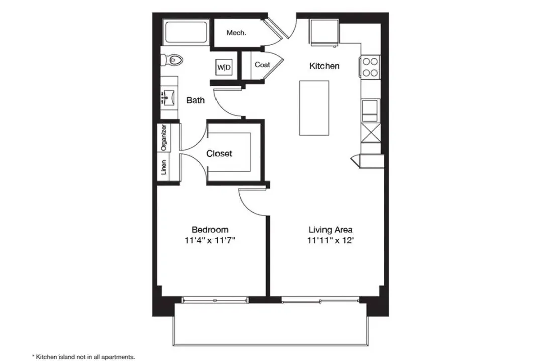 3700M Residences Rise apartments Dallas Floor plan 32