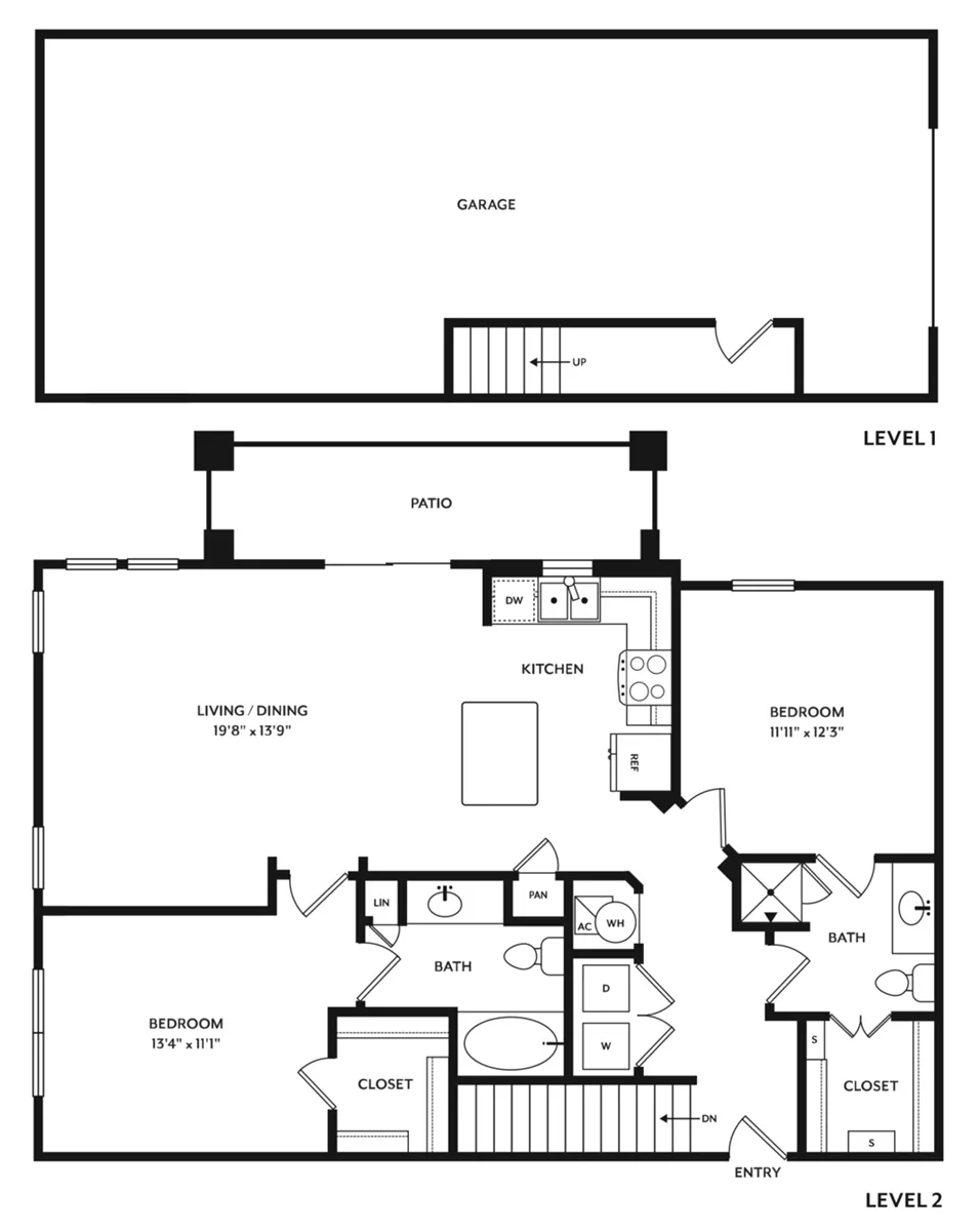 AVE Las Colinas Rise apartments Dallas Floor plan 11