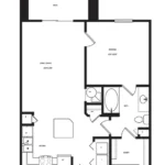 AVE Las Colinas Rise apartments Dallas Floor plan 2