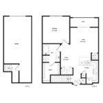 AVE Las Colinas Rise apartments Dallas Floor plan 4