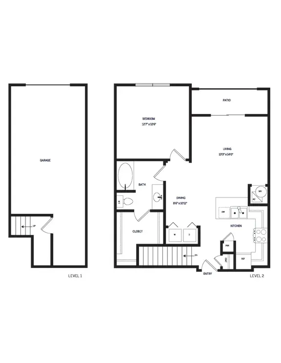 AVE Las Colinas Rise apartments Dallas Floor plan 4