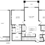 AVE Las Colinas Rise apartments Dallas Floor plan 9