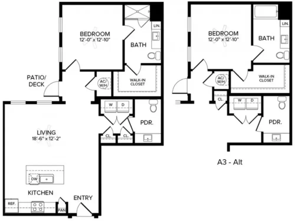 Album Benbrook Rise Apartments Floorplan 3