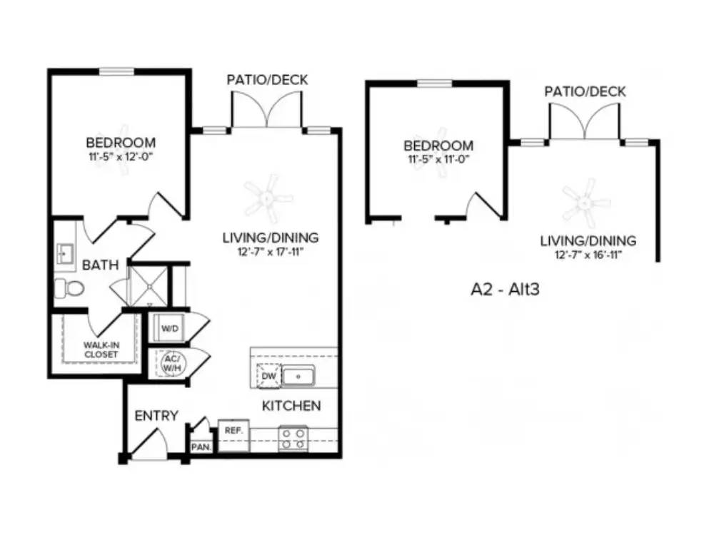 Album Benbrook Rise Apartments Floorplan 7