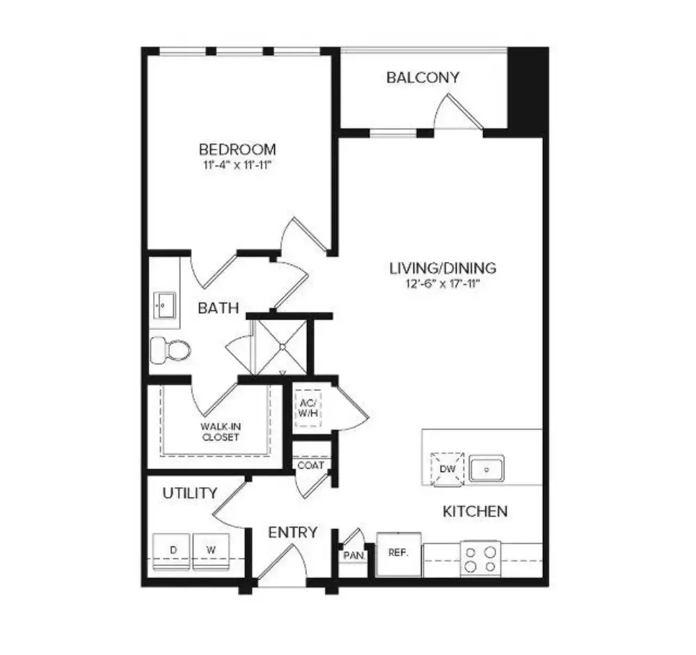 Album Mansfield Rise Apartments Floorplan 2