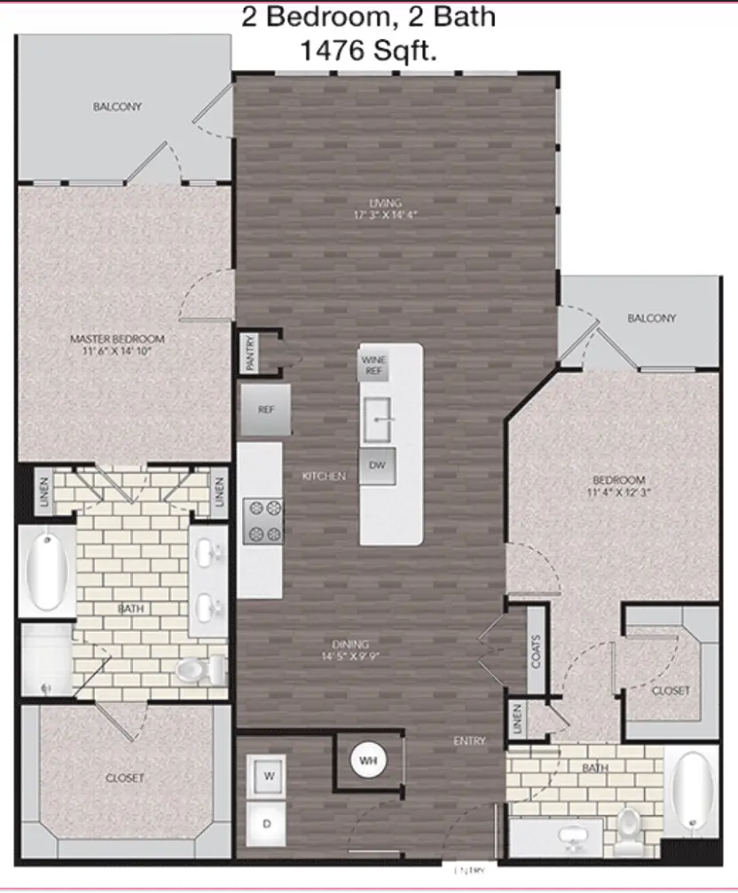 Arlo Memorial Rise Apartments Floorplan 23