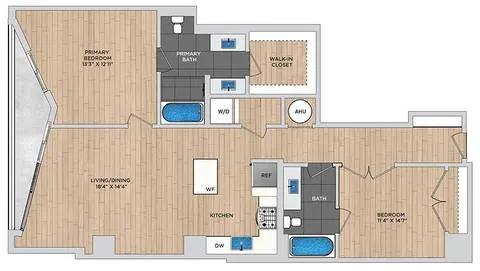 Atelier Rise apartments Dallas Floor plan 25
