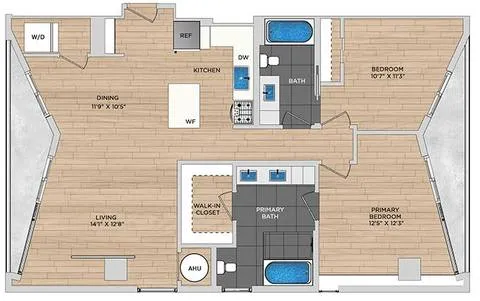 Atelier Rise apartments Dallas Floor plan 27