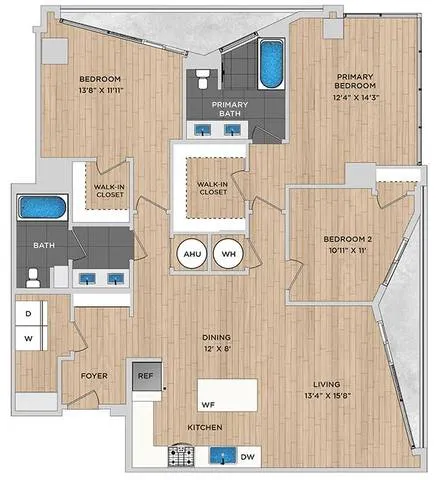 Atelier Rise apartments Dallas Floor plan 31