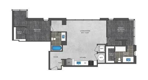 Atelier Rise apartments Dallas Floor plan 32