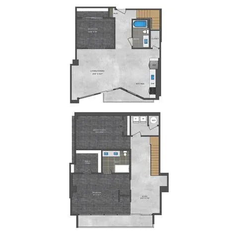 Atelier Rise apartments Dallas Floor plan 39