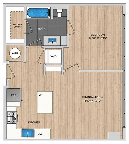 Atelier Rise apartments Dallas Floor plan 4