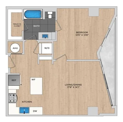 Atelier Rise apartments Dallas Floor plan 5