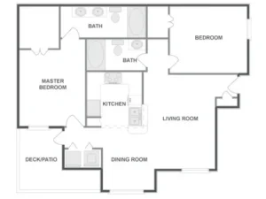 Avana Eldridge Rise apartments Houston Floor plan 16