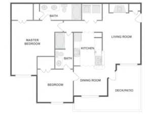 Avana Eldridge Rise apartments Houston Floor plan 19