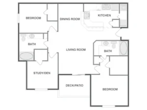 Avana Eldridge Rise apartments Houston Floor plan 28
