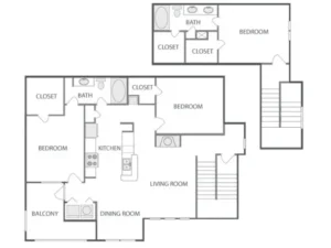 Avana Eldridge Rise apartments Houston Floor plan 31