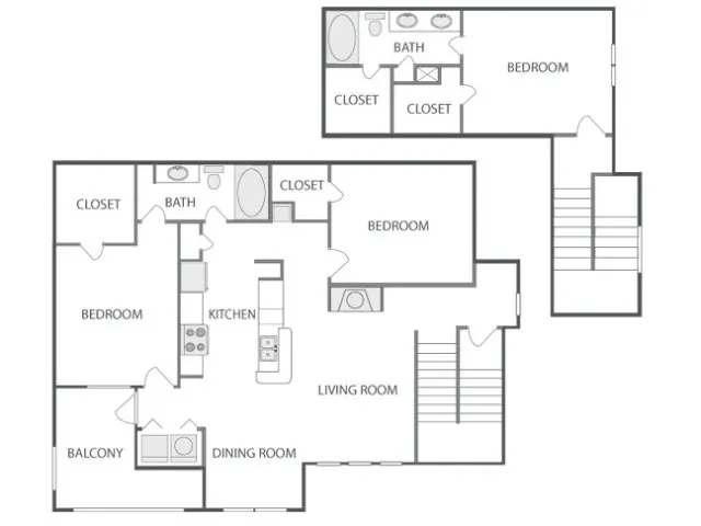 Avana Eldridge Rise apartments Houston Floor plan 32