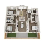 Avendale at the Colony Rise Apartment Floorplan 12-svg (1)