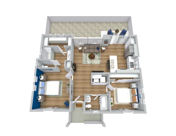 Avilla Northside Rise Apartments FloorPlan 2