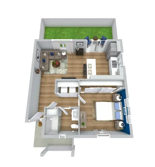 Avilla Towne Center Rise apartments Dallas FloorPlan 1